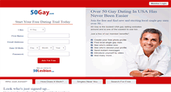 Desktop Screenshot of 50gay.com
